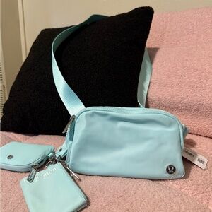 lululemon athletica Light Blue Crossbody Bag